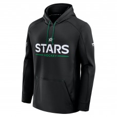 Dallas Stars Fanatics Black Authentic Pro Rink Hoodie