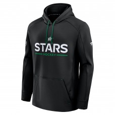 Dallas Stars Fanatics Black Authentic Pro Rink Hoodie