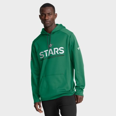 Dallas Stars Fanatics Kelly Green Authentic Pro Rink Hoodie