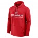 Detroit Red Wings Fanatics Red Authentic Pro Rink Hoodie
