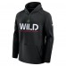 Толстовка Minnesota Wild Fanatics Black Authentic Pro Rink