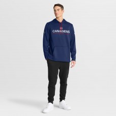 Толстовка Montreal Canadiens Fanatics Navy Authentic Pro Rink