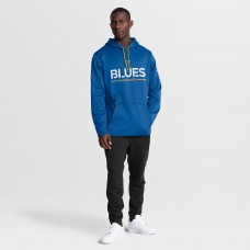 St. Louis Blues Fanatics Blue Authentic Pro Rink Hoodie