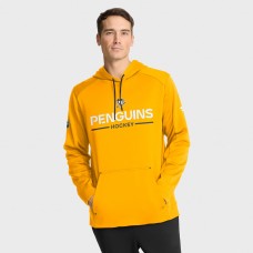 Толстовка Pittsburgh Penguins Fanatics Gold Authentic Pro Rink