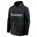 Толстовка San Jose Sharks Fanatics Black Authentic Pro Rink