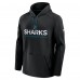Толстовка San Jose Sharks Fanatics Black Authentic Pro Rink