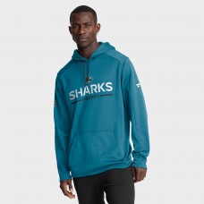 San Jose Sharks Fanatics Teal Authentic Pro Rink Hoodie San Jose Sharks Fanatics Teal Authentic Pro Rink Hoodie