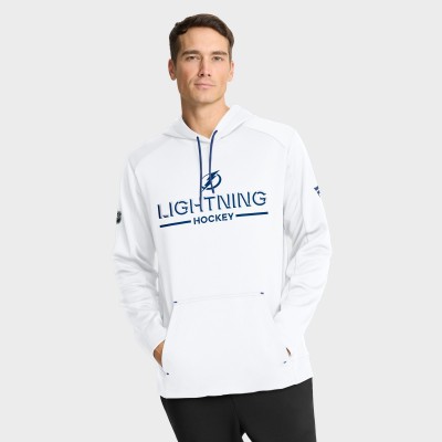 Толстовка Tampa Bay Lightning Fanatics White Authentic Pro Rink