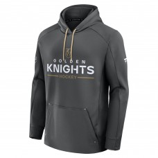 Толстовка Vegas Golden Knights Fanatics Gray Authentic Pro Rink