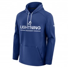 Tampa Bay Lightning Fanatics Blue Authentic Pro Rink Hoodie Tampa Bay Lightning Fanatics Blue Authentic Pro Rink Hoodie