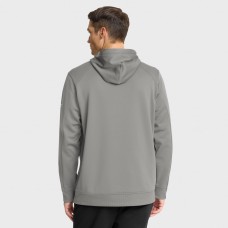 Los Angeles Kings Fanatics Silver Authentic Pro Rink Hoodie