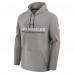 Los Angeles Kings Fanatics Silver Authentic Pro Rink Hoodie