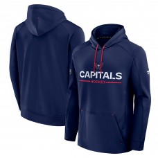 Толстовка Washington Capitals Fanatics Navy Authentic Pro Rink