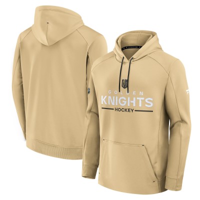 Толстовка Vegas Golden Knights Fanatics Gold Authentic Pro Rink