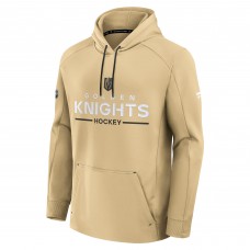 Толстовка Vegas Golden Knights Fanatics Gold Authentic Pro Rink