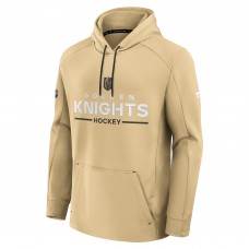 Толстовка Vegas Golden Knights Fanatics Gold Authentic Pro Rink