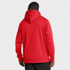 Detroit Red Wings Fanatics Red Authentic Pro Centennial Rink Hoodie