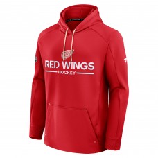 Detroit Red Wings Fanatics Red Authentic Pro Centennial Rink Hoodie