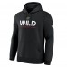 Толстовка Minnesota Wild Fanatics Black Authentic Pro Primary