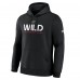 Толстовка Minnesota Wild Fanatics Black Authentic Pro Primary