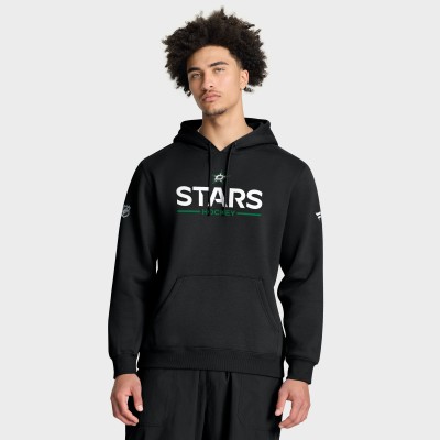 Dallas Stars Fanatics Black Authentic Pro Primary Hoodie