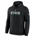 Dallas Stars Fanatics Black Authentic Pro Primary Hoodie