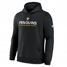 Толстовка Pittsburgh Penguins Fanatics Black Authentic Pro Primary