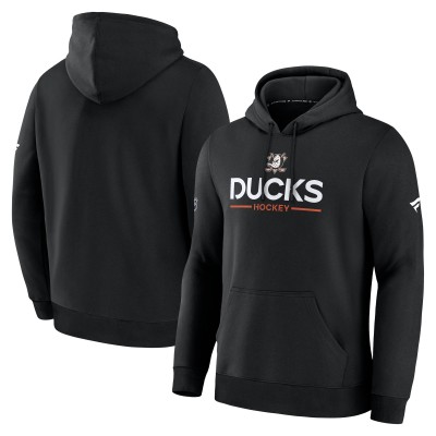 Толстовка Anaheim Ducks Fanatics Black Authentic Pro Primary