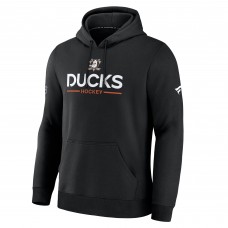 Толстовка Anaheim Ducks Fanatics Black Authentic Pro Primary