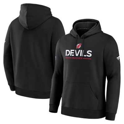 Толстовка New Jersey Devils Fanatics Black Authentic Pro Primary