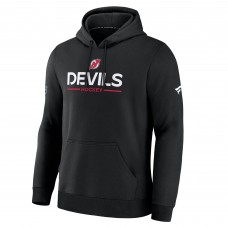 Толстовка New Jersey Devils Fanatics Black Authentic Pro Primary