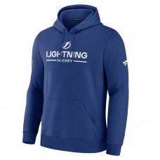 Толстовка Tampa Bay Lightning Fanatics Blue Authentic Pro Primary