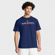 Columbus Blue Jackets Fanatics Navy Authentic Pro Primary T-Shirt Columbus Blue Jackets Fanatics Navy Authentic Pro Primary T-Shirt