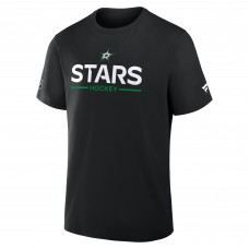 Dallas Stars Fanatics Black Authentic Pro Primary T-Shirt
