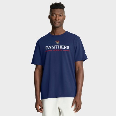 Футболка Florida Panthers Fanatics Navy Authentic Pro Primary