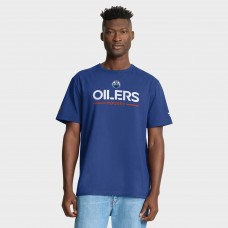 Edmonton Oilers Fanatics Royal Authentic Pro Primary T-Shirt Edmonton Oilers Fanatics Royal Authentic Pro Primary T-Shirt
