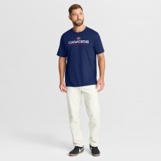Montreal Canadiens Fanatics Navy Authentic Pro Primary T-Shirt
