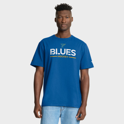 St. Louis Blues Fanatics Blue Authentic Pro Primary T-Shirt