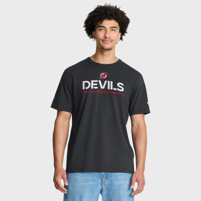 Футболка New Jersey Devils Fanatics Black Authentic Pro Primary