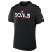 Футболка New Jersey Devils Fanatics Black Authentic Pro Primary