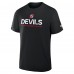 Футболка New Jersey Devils Fanatics Black Authentic Pro Primary