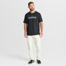 San Jose Sharks Fanatics Black Authentic Pro Primary T-Shirt San Jose Sharks Fanatics Black Authentic Pro Primary T-Shirt