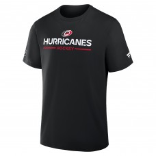 Carolina Hurricanes Fanatics Black Authentic Pro Primary T-Shirt Carolina Hurricanes Fanatics Black Authentic Pro Primary T-Shirt