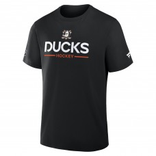 Футболка Anaheim Ducks Fanatics Black Authentic Pro Primary