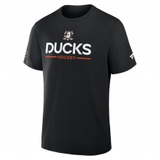 Футболка Anaheim Ducks Fanatics Black Authentic Pro Primary