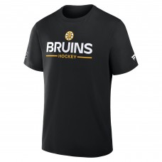 Футболка Boston Bruins Fanatics Black Authentic Pro Primary
