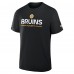 Футболка Boston Bruins Fanatics Black Authentic Pro Primary