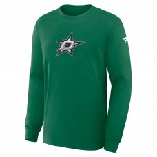 Dallas Stars Fanatics Kelly Green Authentic Pro Property Of Practice Long Sleeve T-Shirt