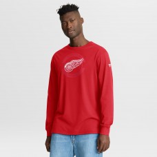 Detroit Red Wings Fanatics Red Authentic Pro Property Of Practice Long Sleeve T-Shirt