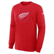 Detroit Red Wings Fanatics Red Authentic Pro Property Of Practice Long Sleeve T-Shirt